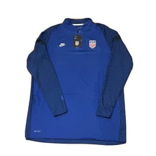 Nike Team USA VaporKnit Strike Soccer Drill Top Blue CD2173-455 Size 2XL
