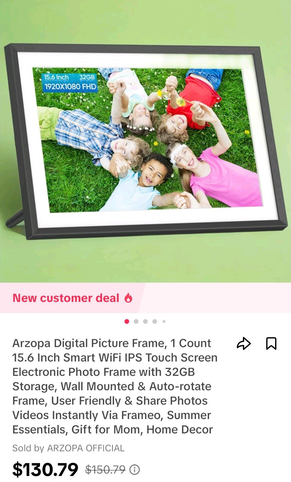 15.6 Inch Digital Picture Frame