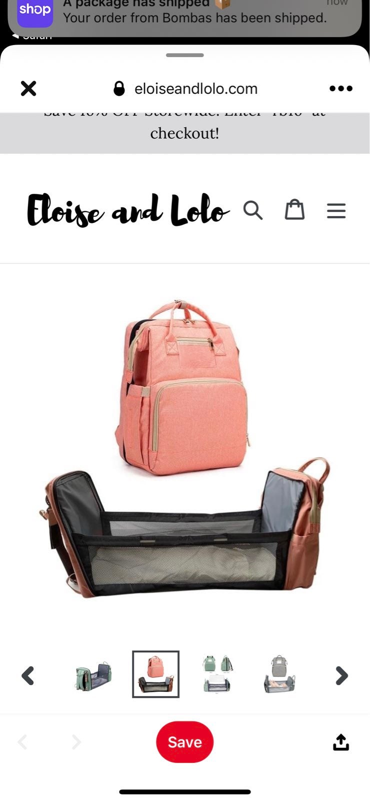 diaper bag backpack , bassinet