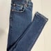 Purple Brand Jeans Men 34 Style P001 Denim Pants, Button Fly Dark stone rinse
