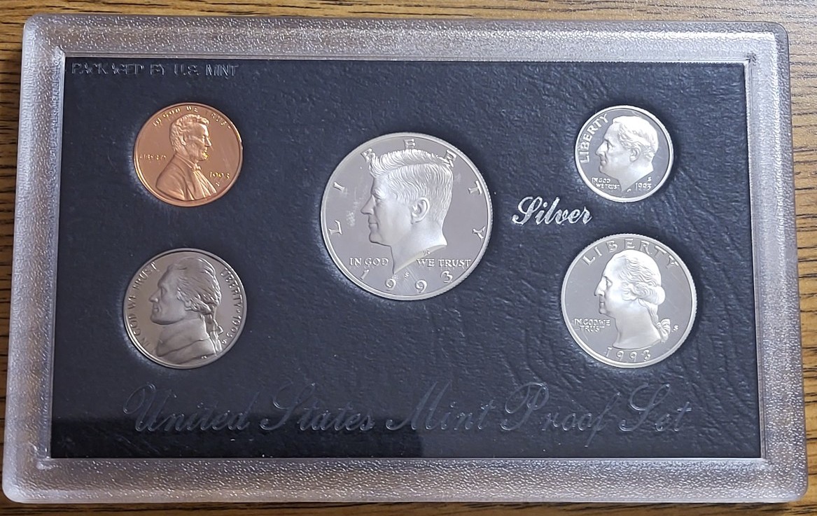 1993 S Silver Proof Set #2447