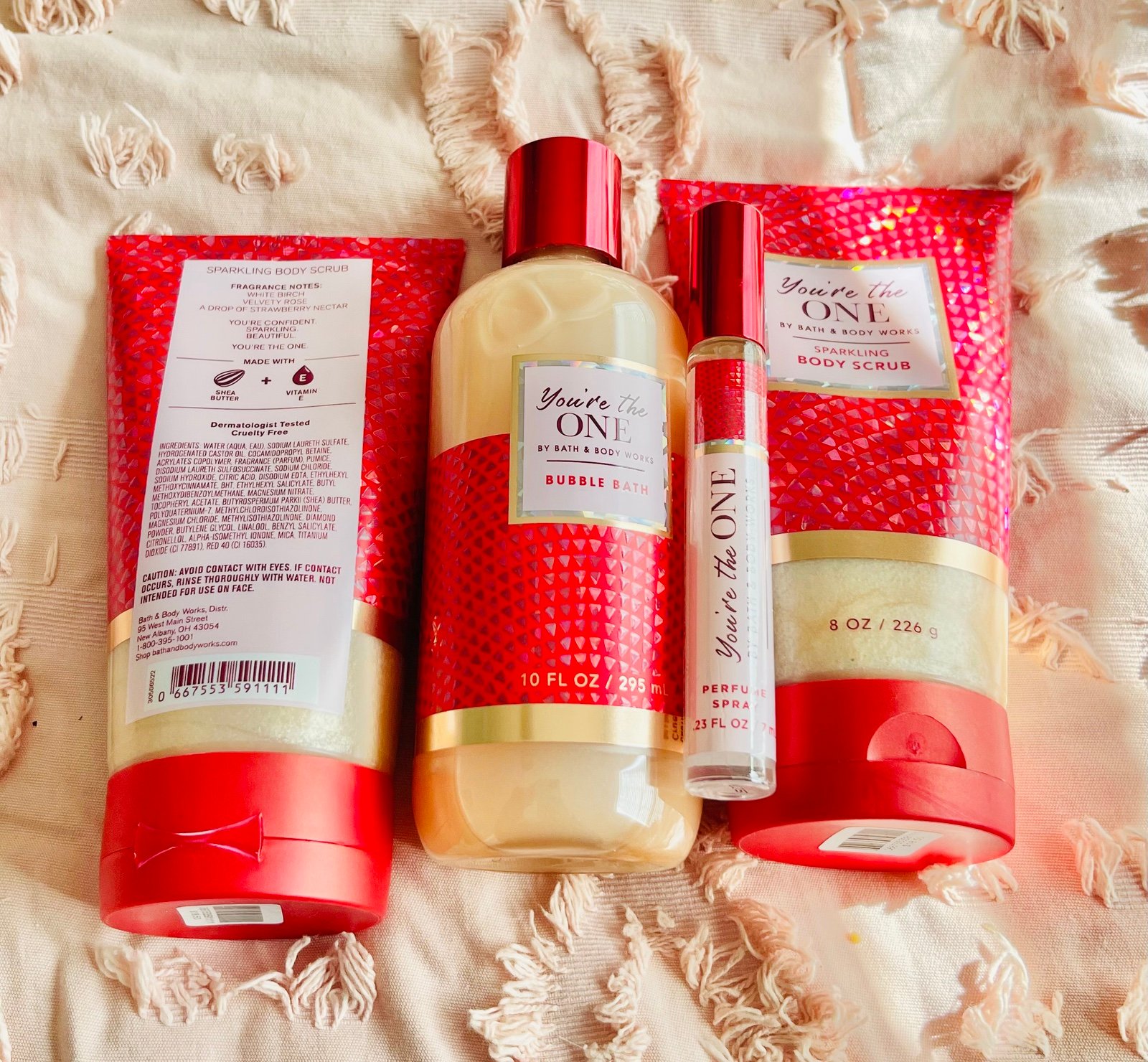 Bath and body works you’re the one,m body care set you.