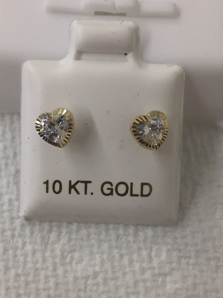 10k yellow gold earrings