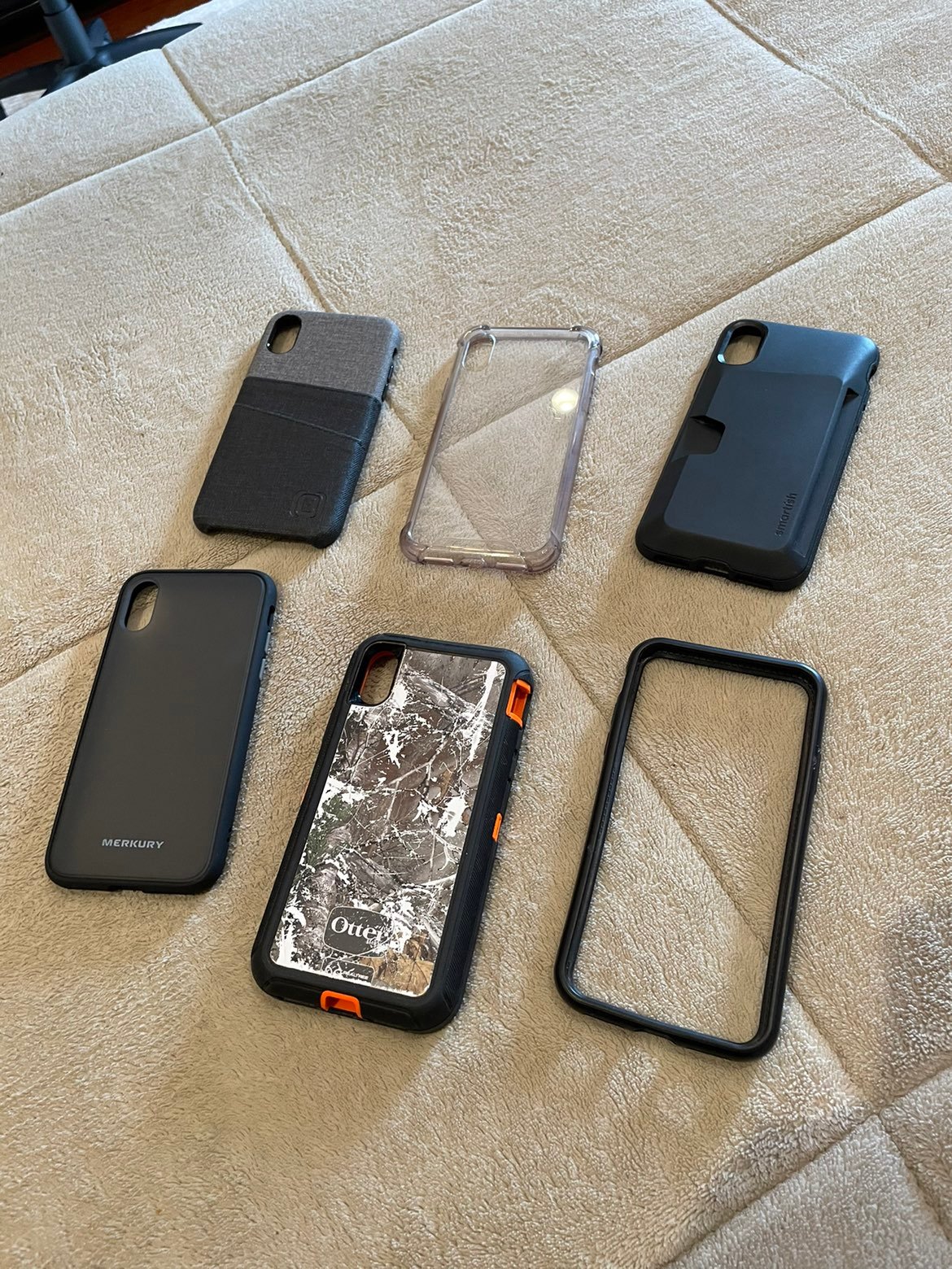 Variety of iPhone X Cases