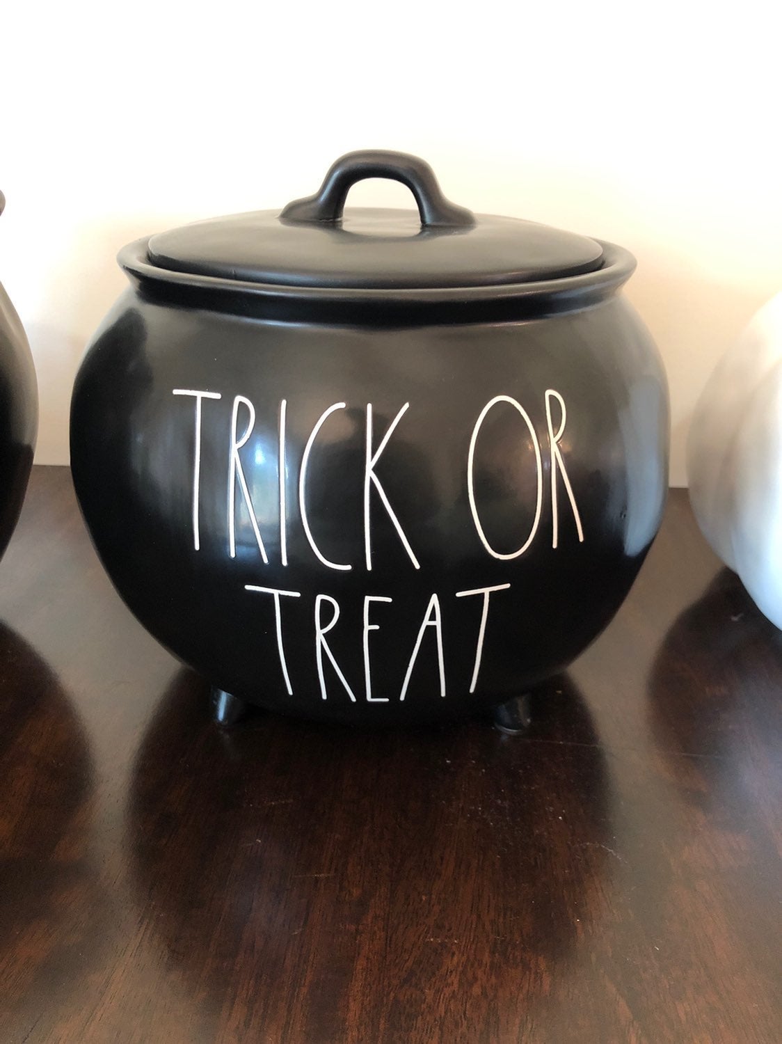 Rae Dunn halloween trick or treat