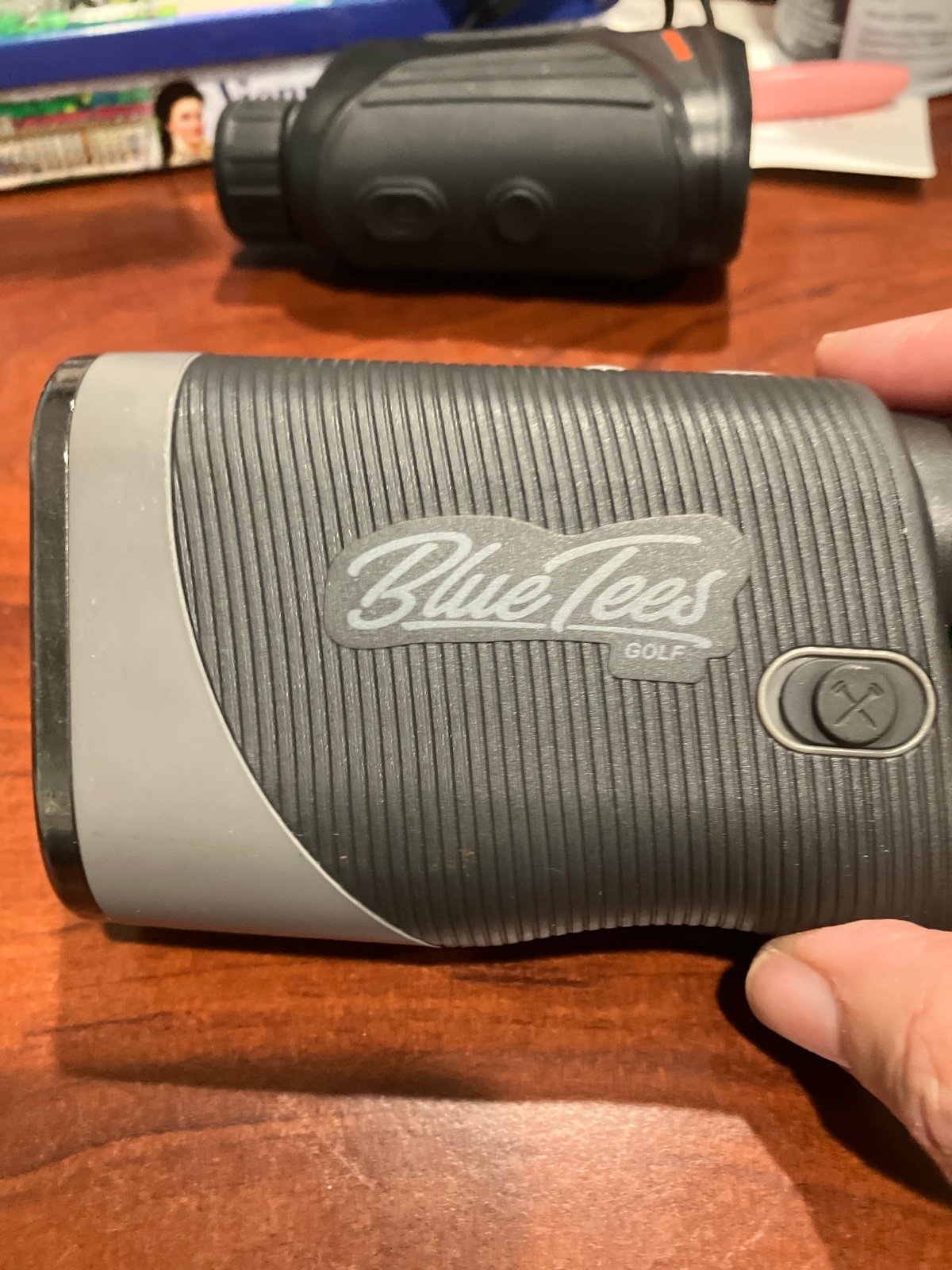 blue tees range finder