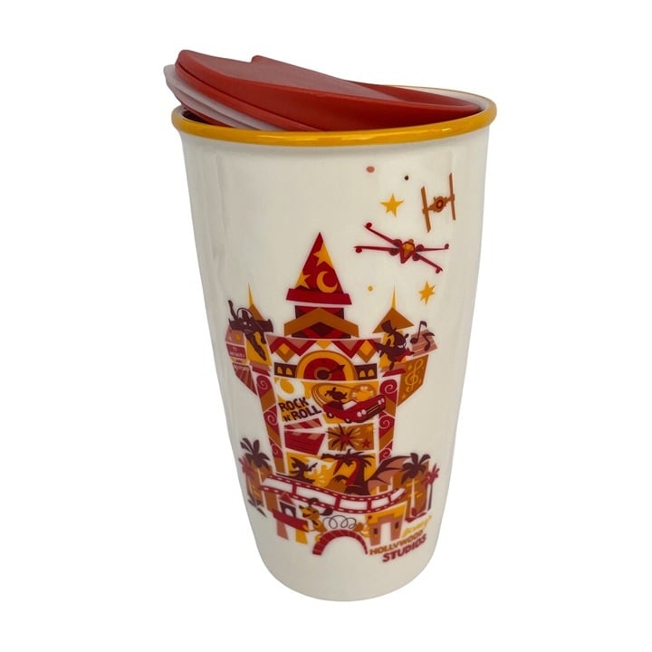 Disney Parks Starbucks Park Icons Hollywood Studios Ceramic Travel Tumbler