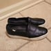 Keds & Kate Spade Collab Triple Decker Dark Blue Leather Slip-on Shoes Size 7.5