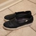 Keds & Kate Spade Collab Triple Decker Dark Blue Leather Slip-on Shoes Size 7.5