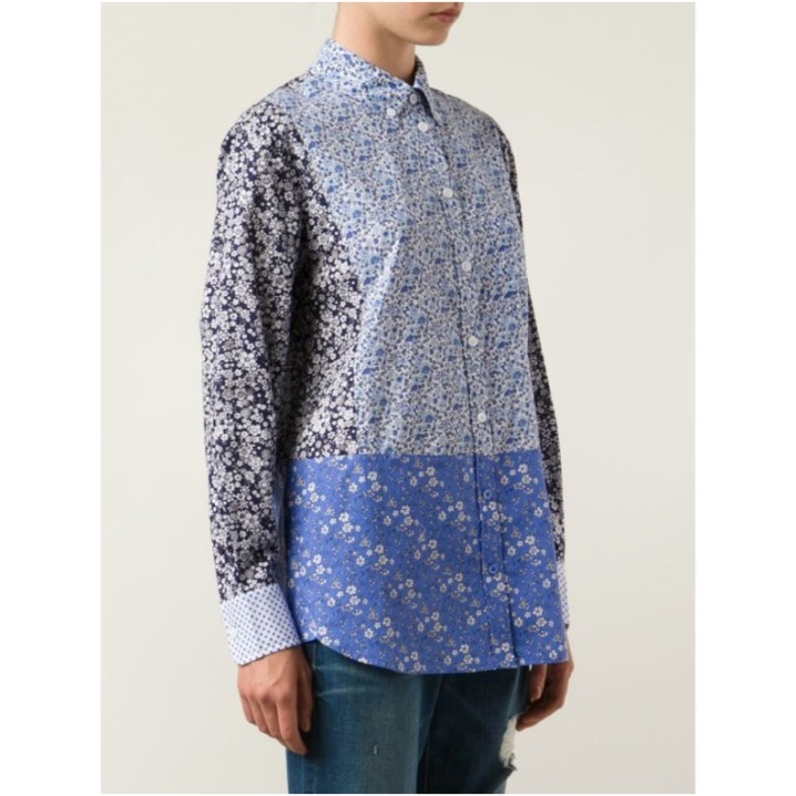 Equipment Floral Print Cotton Shirt