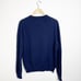 Bloomingdales The Mens Store Merino Wool V-Neck Sweater Size Large Dark Navy