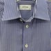 Eton Dress Shirt Men's EU 40-16 3/4 Blue Striped Preppy Cotton Classic Corpcore
