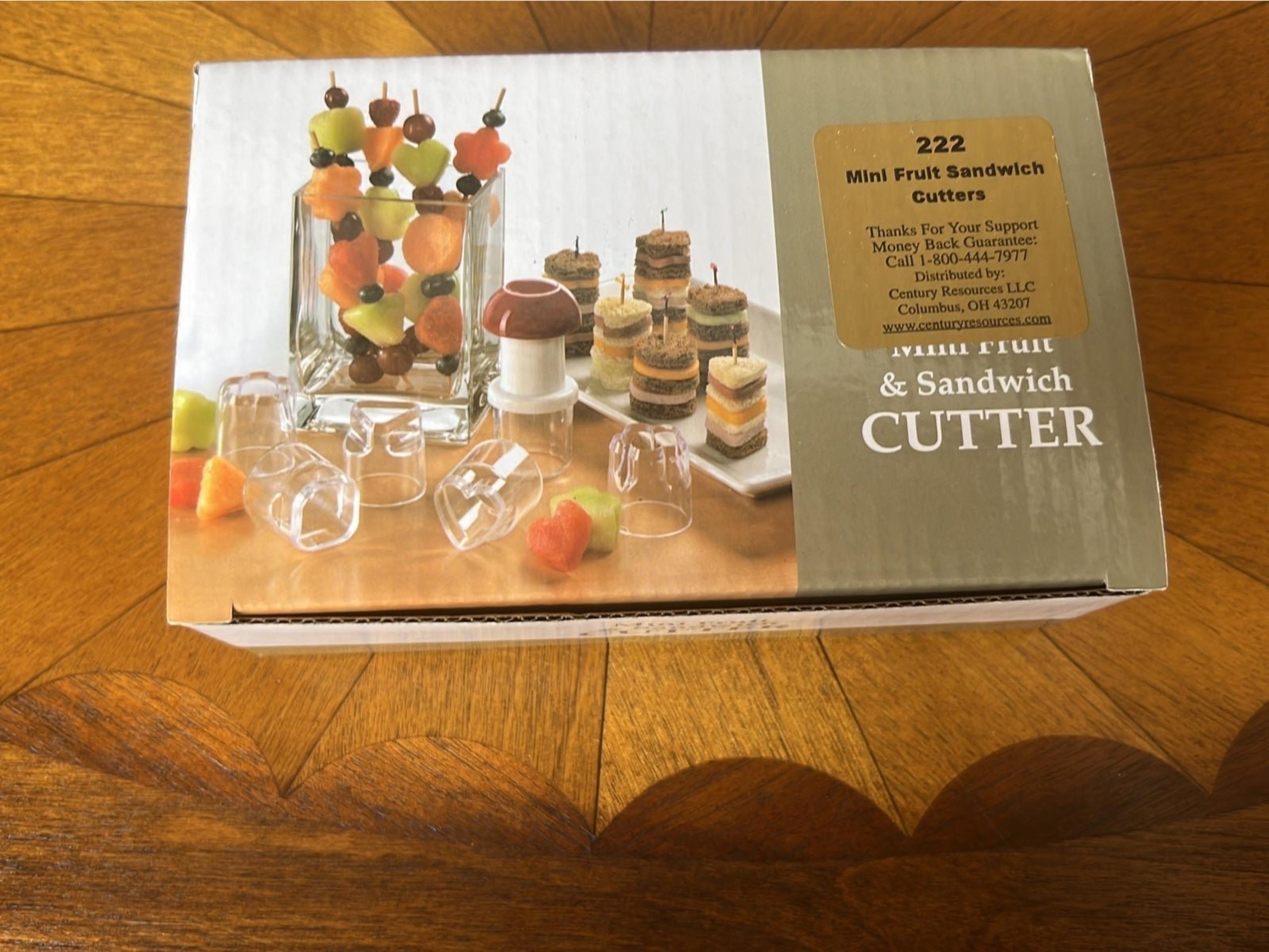 Mini fruit & Sandwich cutter