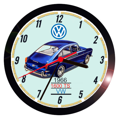 1966 VOLKSWAGEN VW 1600 TS WALL CLOCK