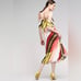 Anthropologie Madison Silk Off The Shoulder Midi Dress SZ 4 Seen Worn Kept