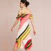 Anthropologie Madison Silk Off The Shoulder Midi Dress SZ 4 Seen Worn Kept
