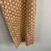 LPA Polka Dot Cropped Pants in Tan
