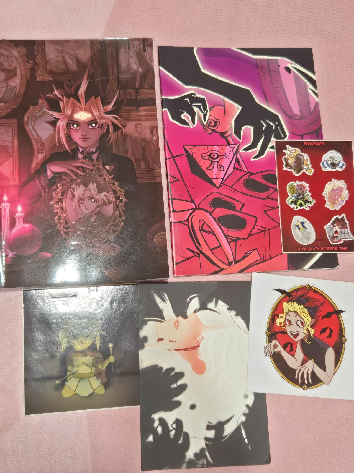Yu-Gi-Oh Horror Fanzine and Tarot Deck