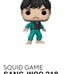 Squid Game Set - Funko Pop - Clear Protector Included