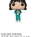 Squid Game Set - Funko Pop - Clear Protector Included