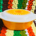 Vintage Sunflower Pyrex Dish