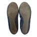 Lanvin x Acne Blue Denim Grosgrain Bow Ballet Flats Ballerinas Women's Shoes