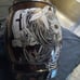 #stephsglassart skeleton cookie