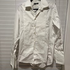 Ike Behar Evening Tuxedo Shirt - Size 16