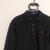 Polo Ralph Lauren Black Long Sleeve Polo Shirt Size L