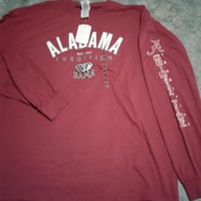 Alabama Crimson Tide Long Sleeve Tee