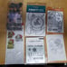Stamps, die cuts embossing folders