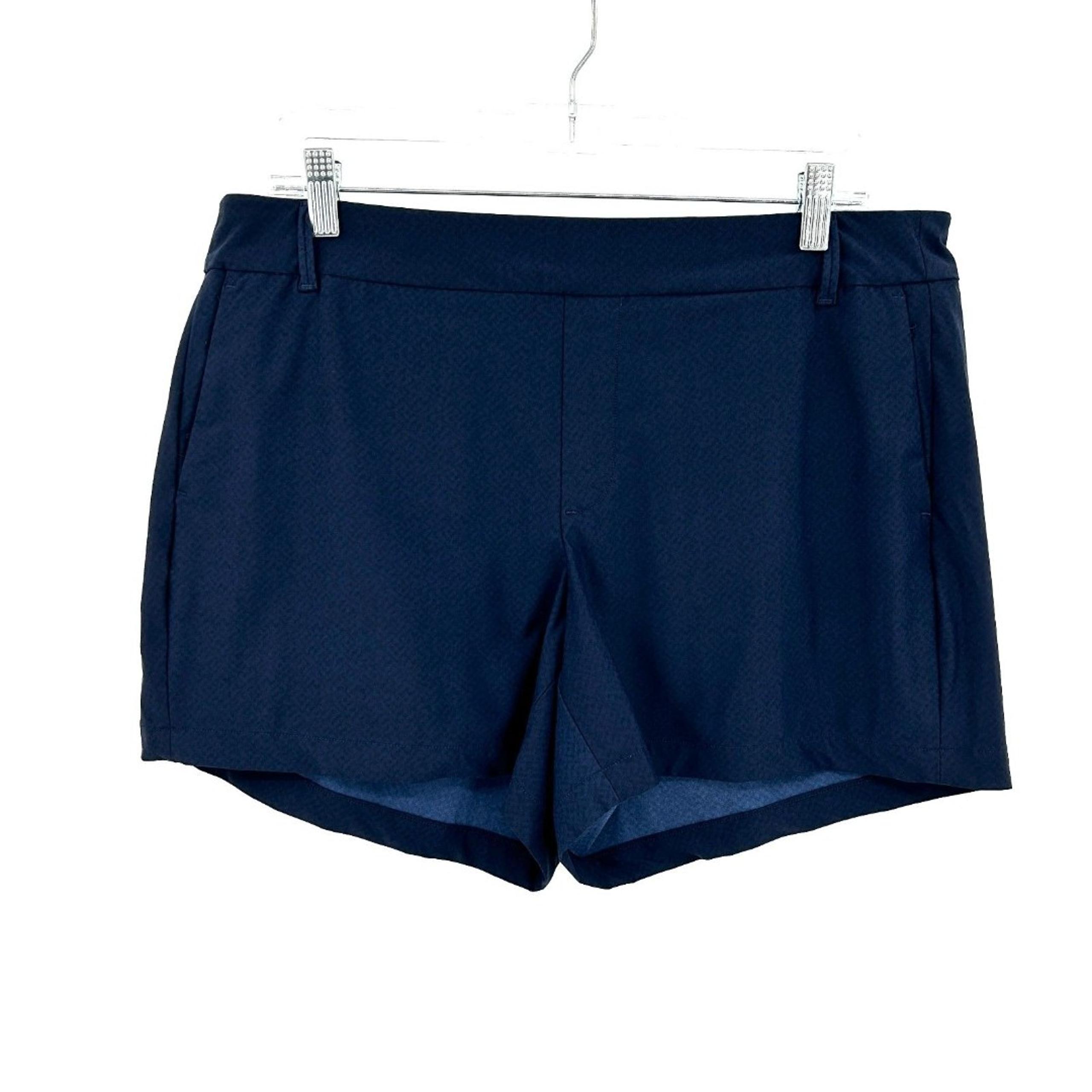 SPANX Women's Navy Blue Pull On Lightweight Stretch Summer Shorts Size XL