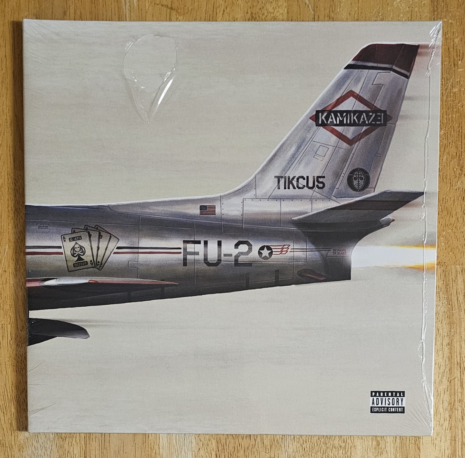 EMINEM KAMIKAZE Olive Green Vinyl LP Record NEW SEALED DR. DRE RARE