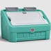 Step2 2-in-1 Plastic Toddler Toy Box & Art Lid, Mint