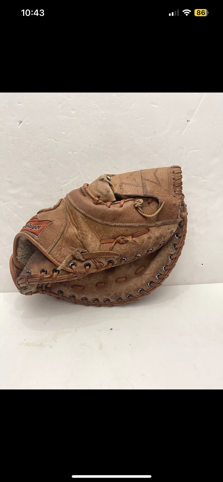 MacGregor BM3P Japan Tony Perez Autographed Baseball Glove Big Dipper 1st Base