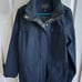 Women’s Pendleton long rain coat navy blue Medium