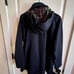 Women’s Pendleton long rain coat navy blue Medium