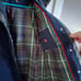 Women’s Pendleton long rain coat navy blue Medium