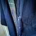 Women’s Pendleton long rain coat navy blue Medium