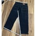 Y2K akademiks raw denim wide leg jeans sz 36 fits 34x28.5