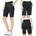 NIKE Dri-Fit Women's UV 10" Bermuda Golf Shorts Black Size S