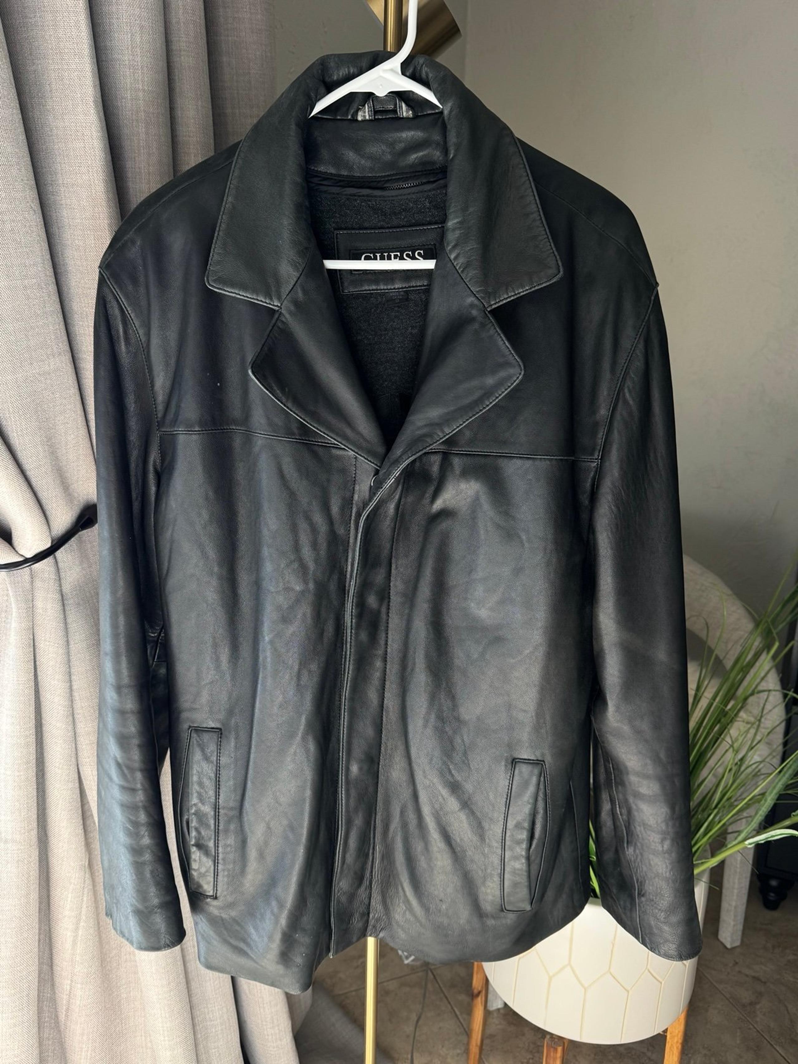 Leather Guess Jacket
