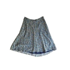 y2k patterned slip midi skirt