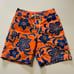 Vintage Y2K Billabong Hawaiian Felt Appliqué Floral Surf Skate Board Shorts