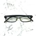 Lacoste L2136 001 Eyeglasses Black Green Rectangular Full Rim Frames 53-16-140