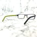Lacoste L2136 001 Eyeglasses Black Green Rectangular Full Rim Frames 53-16-140