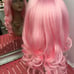 Blue Short Bob N Cotton Candy Pink Wig