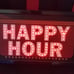 Happy Hour LED Sign