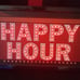 Happy Hour LED Sign