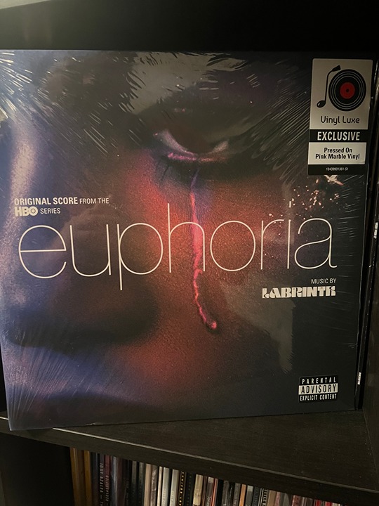 Euphoria Season 1 Pink Marbled Soundtrack Vinyl LP